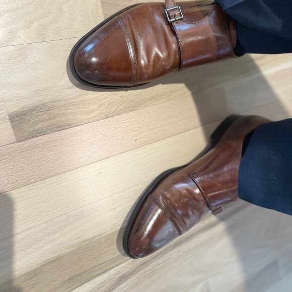 Italian High Quality Leather Dress Shoes Size 11.5